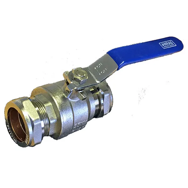 [514100] 35mm FF LV (Full Flow Lever Valve) Blue