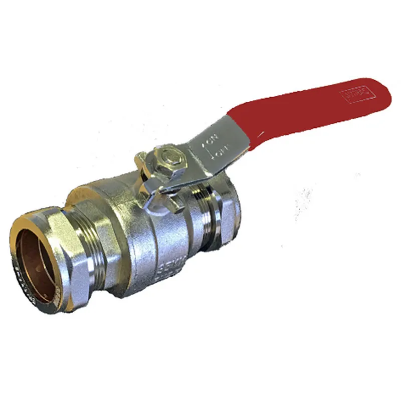 35mm FF LV (Full Flow Lever Valve) Red