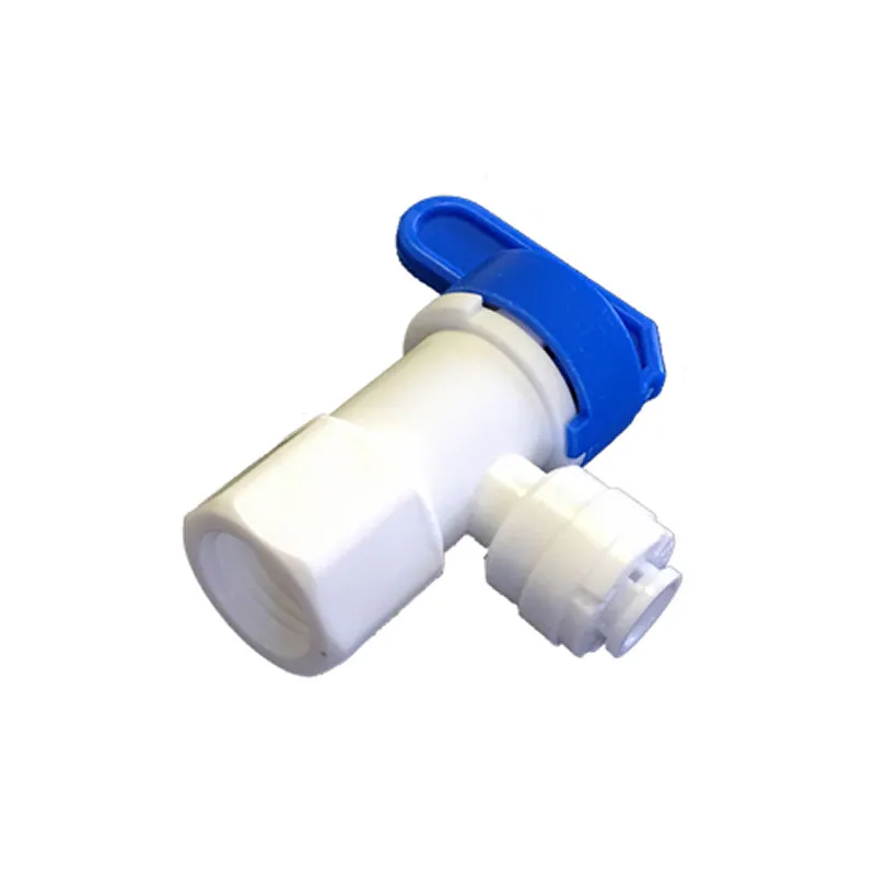 [516300] 1/4" Push-Fit x 1/4" Female Thread Elbow Iso Valve