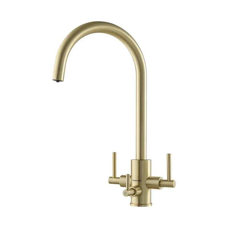 [518102] FWL Modern 3 Way Filter Tap (Brushed Brass PVD)