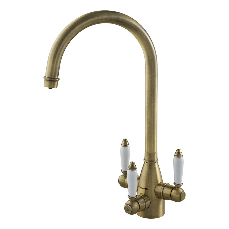 [518118] FWL Cottage 3 Way Filter Tap (Brushed Bronze)