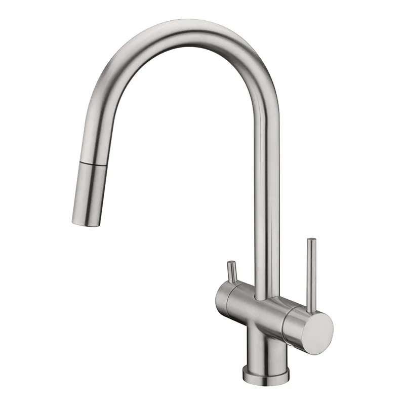[518128] FWL Dolomite 3 Way Filter Tap (Brushed Nickel PVD)