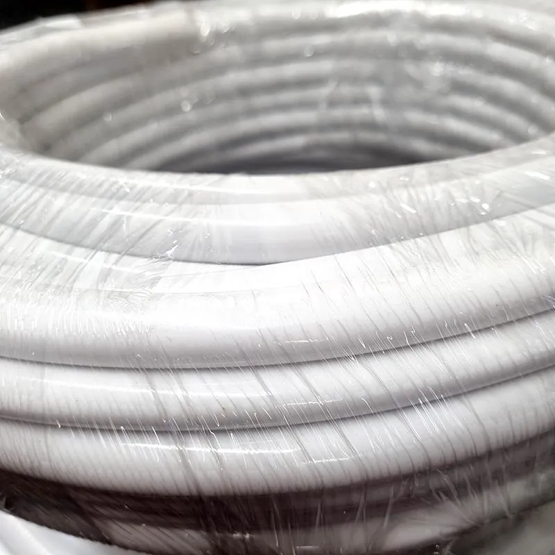 [512805] Heavy Duty 30m Roll ½" White PVC Softener Drain Hose