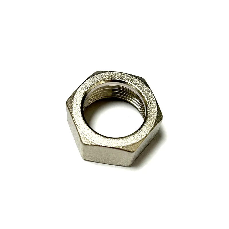 [512811] 19mm Hose Connector Nut Nickel