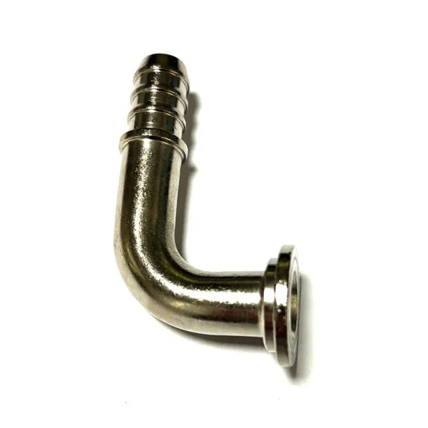 [512841] 12mm Hose Connector Elbow Nickel