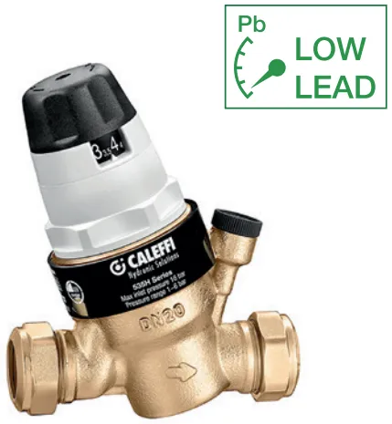 [514607] Caleffi 535022H 22mm compression Pressure Reducing Valve