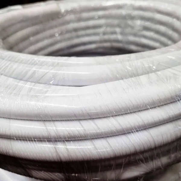 [512846] 12mm ID x 16mm OD White PVC Unreinforced Drain / Overflow tube